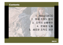 [기업경영](주)데코(DECO)기업분석과 조직도-2
