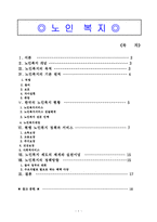 [사회복지론] 노인복지-1