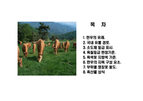 [한우의 이해] 한우의 이해-2