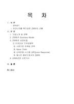 패션브랜드 ZARA의 성공마케팅 전략분석(A+)-1