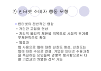 인터넷환경(온라인)에서의 소비자 행동분석(A+소비자행동론)-5