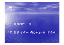 [지역연구 및 경제현황] 上海-2