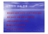 [지역연구 및 경제현황] 上海-7