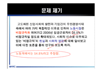 [비정규직] 비정규직 노동자의 실태와 비정규직법 및 문제점과 나아갈 방향 제언-3