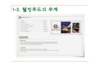 [외식산업] 웰빙푸드의 추세에 따른 웰빙푸드기업의 분석과 전망-5