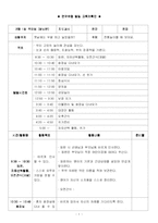 [일일수업계획서, 수업계획서, 연구수업, 올데이] [전통주제] 일일계획안-세안포함-3