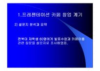 [사업계획서] 프레젠테이션 카페-4
