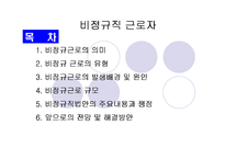 (사회불평등) 비정규직 근로자-1