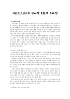 [속미인곡] <속미인곡>의 언어적 표현과 수사법-1