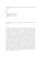 가족의 변화에 대해 설명하고(3가지 측면), 현대사회 및 미래사회의 다양한 가족의 모습들과 유형에 대해-1