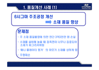 [운영관리] 현대 .기아 자동차 SIX SIGMA(식스시그마, 6시그마) 성공사례-20