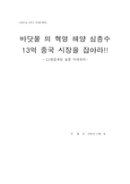 [국제마케팅] CJ제일제당 울릉 미네워터 중국진출전략-1