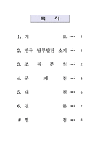 [경영조직론] 한국 남부발전의 조직분석-2