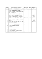 [수업지도안] lesson plan 영어과 교수학습과정안-6