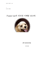 [인터넷마케팅] Puppy-joy의 인터넷 마케팅-1