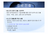[국제마케팅] cesco 세스코 중국진출사례-10