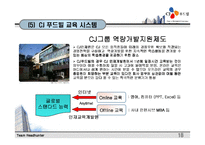 [인사관리] ㈜CJ푸드빌과 ㈜놀부 외식업 인사교육시스템 분석 비교-19