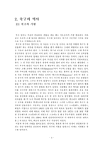 축구에 대해서 레포트-3