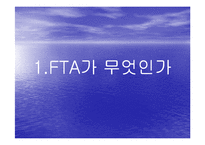[사회복지,경영학] 한미FTA와 농업 PPT-3