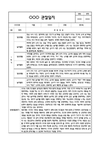 만0세 관찰일지 + 연계 부모상담일지,부모면담일지 1학기 21Page분량 (일상생활,놀이활동 관찰일지 및 연계된 부모상담일지와 1학기 발달평가)-3
