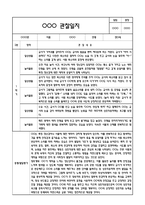 만0세 관찰일지 + 연계 부모상담일지,부모면담일지 1학기 21Page분량 (일상생활,놀이활동 관찰일지 및 연계된 부모상담일지와 1학기 발달평가)-4