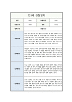 관찰일지 만5세 일상 및 놀이활동 총평포함 5회분량-2