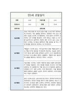 관찰일지 만5세 일상 및 놀이활동 총평포함 5회분량-6
