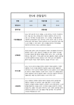 [관찰일지] 만 5세 5회 분량 관찰일지 및 총평 모음-2