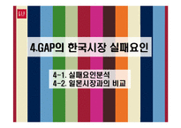 [경영학] GAP 한국시장 진출실패-13