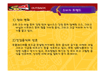 [마케팅관리] 아웃백 스테이크 하우스 마케팅전략-19