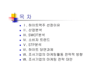 [마케팅관리] 하이트 마케팅전략-2