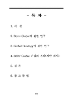 [다국적기업론] Born Global(BG) 기업전략-2