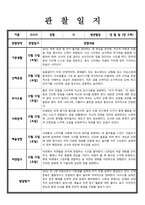 만 2세 관찰일지 발달평가 5명 분량-3