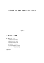[자동차산업] 세계자동차 시장 현황과 자동차산업 경영환경 변화-1