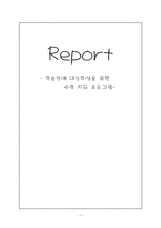 [학습장애아 지도안] 학습장애 대상학생을 위한 수학 지도 프로그램-1