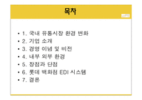 [기업분석] 롯데백화점 PPT-3