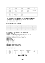 [컴퓨터 통계] sas 통계 기본이해-6