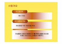 [사업계획서] 여성전용 택시회사 창업과 택시사업성공사례-3