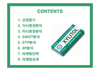 [마케팅] 롯데제과의 자일리톨 마케팅전략 성공사례-2
