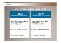 [마케팅] LG전자의 브라질 진출 마케팅전략 성공사례-5