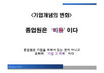[윤리경영] 인적자원관리에서의 윤리-5