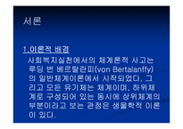 [인간행동] 사회체계 이론-4