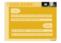 [인사관리론] 임금체계와 국내기업 임금체계 사례분석-2