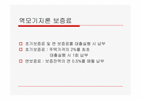 [금융경제학] 모기지론과 역모기지론-20