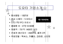 [국제경영전략] 도요타 글로벌화 성공사례-5