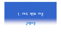 [소비자행동론] 태도의 형성과 변화-3