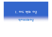 [소비자행동론] 태도의 형성과 변화-12