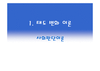 [소비자행동론] 태도의 형성과 변화-17