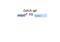 [경영비교분석] MSN 과 NATE ON 네이트온 의 비교분석-1