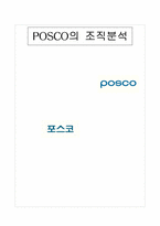 [조직행정] `POSCO`포스코의 조직분석-1